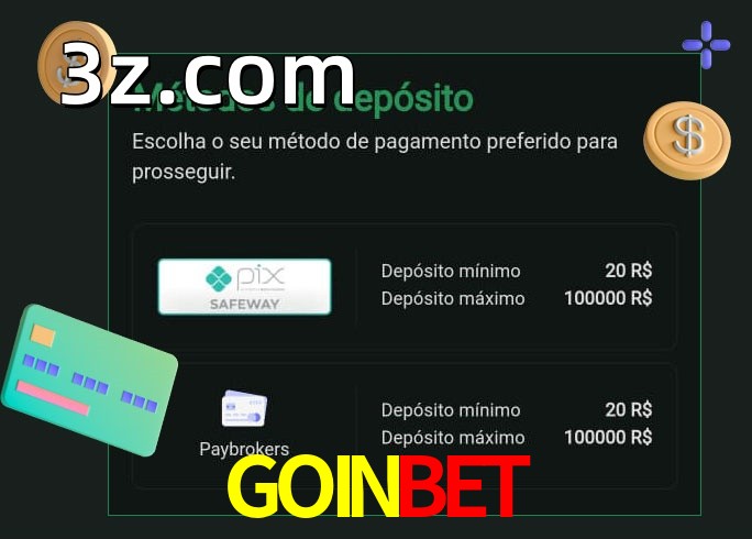 O cassino GOINBETbet oferece uma grande variedade de métodos de pagamento